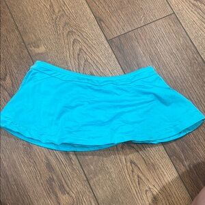 Florence Eiseman Vibrant Aqua Skater Skirt